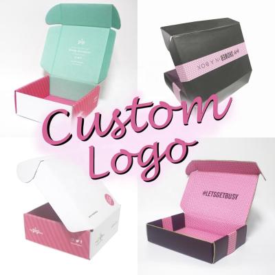 China Recyclable Mailer Box Netting Customized Colorful Mailer Boxes With Custom Printed Logo , Durable Clothing Packaging Boxes For Hat for sale