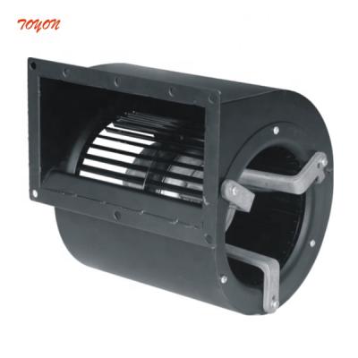 China Fan Blower TOYON 24v Aluminum Alloy Speeded Curved Impeller Blower Centrifugal Fan for sale