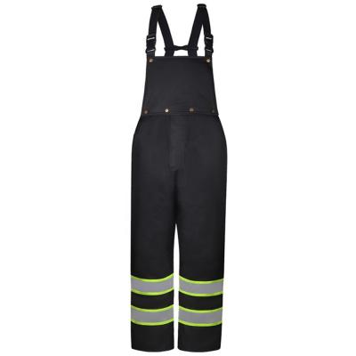 China Water Proof Safety Overalls Flame Retardant Treated Pique Suit Prevent Fire Reflective Pants for sale