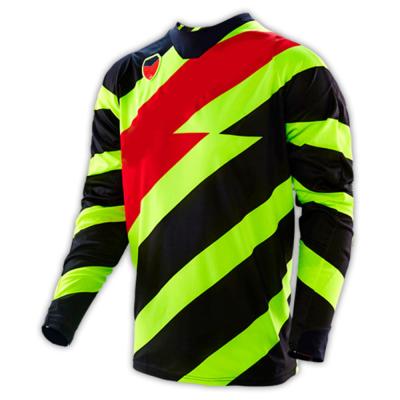 China Breathable New Design Customized Sublimation Long Sleeve Motocross Jersey for sale