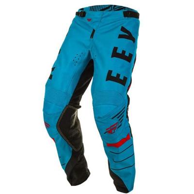 China Blue Motorcycle Anti-UV Wear Unisex Customize Cool Windproof Breathable Sublimation Motocross Pants With Pockets for sale