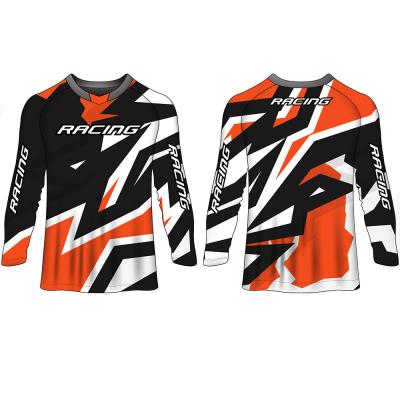 China Breathable Sublimation Motorcycle Wear Long Sleeve Cool Racing Dh Motocross Tank Top for sale