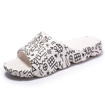 China CUSHIONING 2021 new summer custom girls logo solid color slippers children breathable non-slip sandals for sale