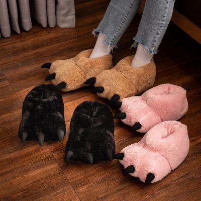 China Fashion Trend Winter Plush Slippers For Women Furry Slippers For Women Women Home Slippers for sale