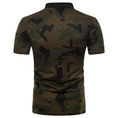 China Wholesale Summer High Quality Men's Short Sleeve Anti-wrinkle Short Sleeve Army Camouflage Military T-shirt for sale