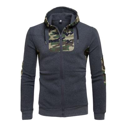 China Breathable Printed Hoodie Men Fashion Sweatshirts Mens Winter Warm Long Sleeve Zipper Hooded Coat for sale