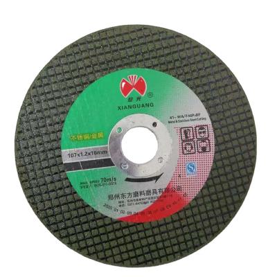 China 4 Inch Diameter 107mm Good Price Metal Carved Cutting Wheels F24-30 for sale