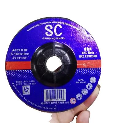 China 4 100*6*16mm wear resistant grinding wheel for steel for sale