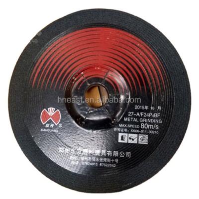 China 27 180*6*22mm resin grinding wheel for metal polishing for sale