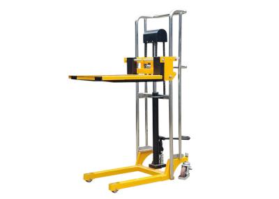 China Feuergebühren-Mini Pallet Stacker With Removable-Plattform-Kapazität 400kg zu verkaufen