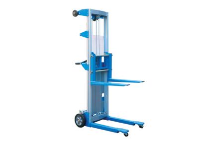 Chine Capacité 227Kg de mât de commutateur Mini Winch Stacker With Light Alumium de WFH à vendre