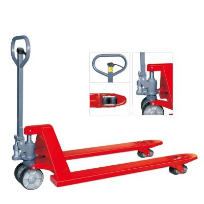 China NP Series Power Coated 80mm Hydraulic Hand Pallet Jack Capacity 1000-3000kg for sale