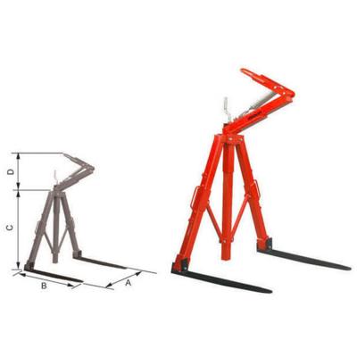 China Crane Fork CC series Loading Capacity 2000kg for sale