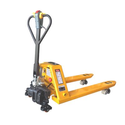 China Multifuntional4400lbs Walkie Elektrische Pallet Jack Rider Lithium-Ion Battery Te koop