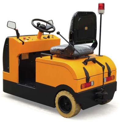 China Rider 5000kg Electric Baggage Towing Tractor with Suspended seat for sale