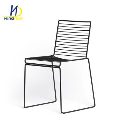 China Cheap Modern American Furniture Metal Base Legs Home Style Restaurant Hotel Hotel Outdoor Dining Chairs for sale