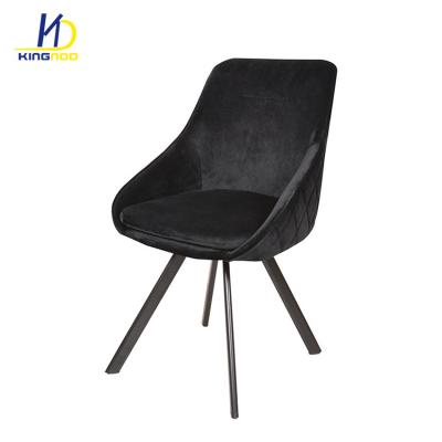 China Hot Sale Durable Upholstery Chair Home Restaurant Fabric Luxury Velvet Dining Chairs for sale