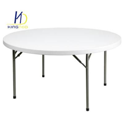 China Wholesale Restaurant Table Round Banquet Folding Table , PVC Table / Outdoor Wedding Table for sale