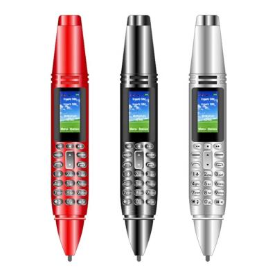 China Dual SIM Card Mobile Phones UNIWA AK007 Pen Shaped Cellphone Dual SIM Card 2G GSM 0.96