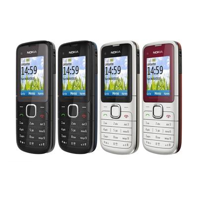 China Shockproof For Nokia C1-01 Cell Phones C1 Unlocked Cell Phones GSM Single Bar One Year Warranty for sale