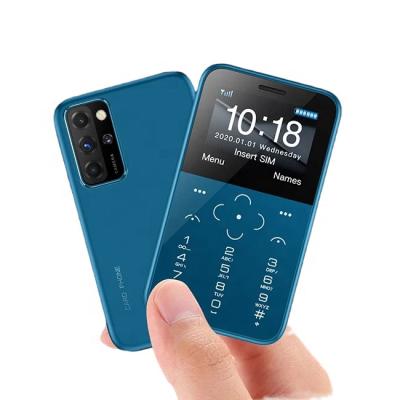 China SOYES S10P Mini Card Cellphone Ultra-Thin Fashion Shockproof Kids Mobile Phones Small Size Phones for sale