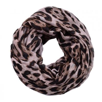 China Large Print Infinity Scarf Women's Lightweight Scarves Eco-Friendly Eco-Friendly Eco-Friendly Leopard Print Scarf for sale