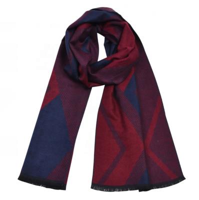 China Unique Eco-Friendly Design Selection Of Luxurious Warm Feel Premium Mens Winter Cashmere Scarf Eco-Friendly Scarf for sale