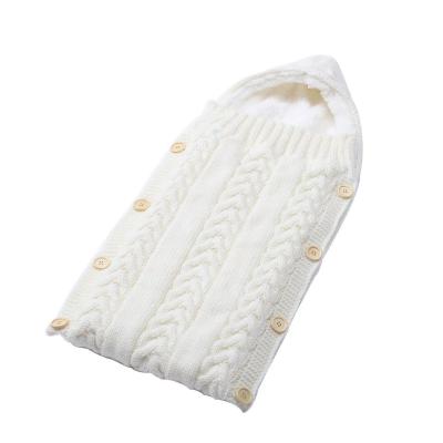 China Anti-static Anti-Static Baby Sling Wrap Newborn Tarpaulin Knit Sleeping Bag Receiving Blankets Stroller Sling For Baby for sale