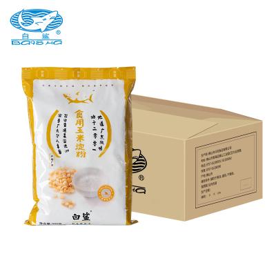 China For Food Cooking Cornstarch Food Starch Suitable For Baking Cakes Cookies Pastries 500g*20 for sale