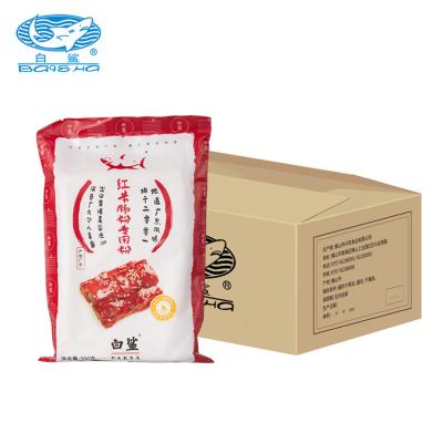 China Guangdong Edible Wet Brand Premix Rice Paper Guangzhou Baisha Extra Raw Rice Noodles Starch 500g Homemade Red * 20 Bag Pastry FLOUR for sale