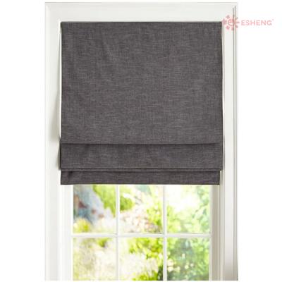 China Minimalist Auto Window Roman Blinds Motorized Smart Car for sale