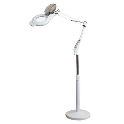 China DTY Salon Cosmetic Portable Stand Lamp Beauty Salon Enlargement Facial Equipment Led Parts 3X With Light for sale