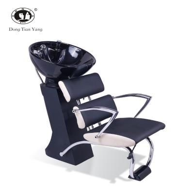 China DTY Traditional Modern Beauty Salon Shampoo Chair Basin Barber Shop Furniture for sale