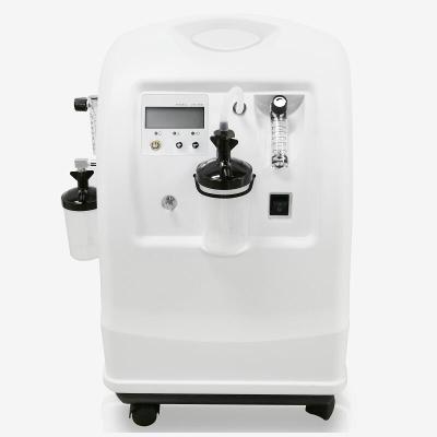 China Metal 2 People Use 93% Portable Medical Generator 10L Dual Flow Oxygen Concentrator Machine for sale