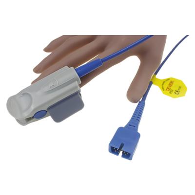 China Free Sample 3Ft/1Meter Nellcor (Oxi) Usb Finger Clip Adult Finger Clip N595 Medical Reusable Pulse Oximeter Sensors N550 Compatible N595 for sale