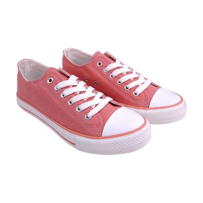 China Lightweight Economic Custom Design Vulcanized Canvas Rubber Womens Shoes for sale