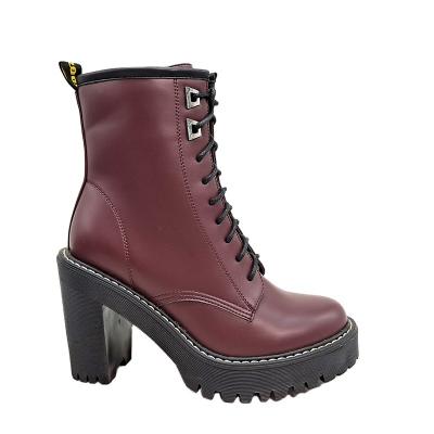 China Factory direct sale products woman platform anti-slippery ankle boots for sale