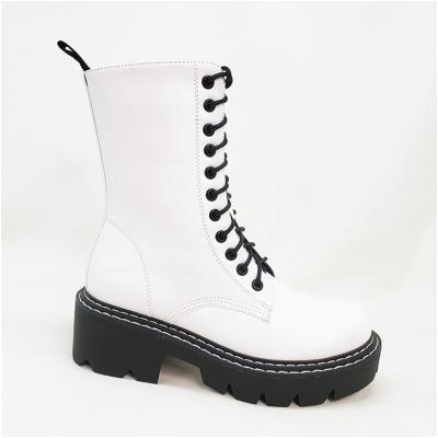 China Designer Winter Women Long Round Boots for sale