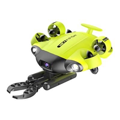 China ROV QYSEA FIFISH V6S Underwater Drone ROV with Robotic Arm Claw VR Box 100M Tether and Coil for sale