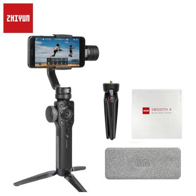 China Free Shipping Smartphone Triaxial Gimbal Handheld Stabilizer Zhiyun Smooth 4 Smartphone Triaxial Handheld Gimbal Stabilizer for Video Shooting for sale