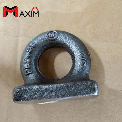 China Carbon steel rigging material welded forged steel lifting protection eye for sale