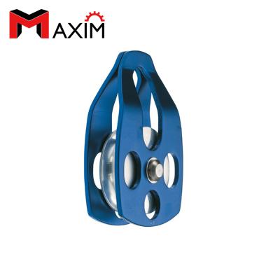 China Aluminum Rescue Double Swing Cheek Timing Pulley For Climbbing Cheek Pulley for sale