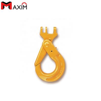 China Heavy Industry Heavy Industry Forging Alloy Steel Heavy Duty 80 Grade Self-Latching Hook for sale