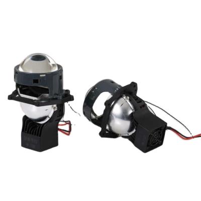 China Car Headlight Projector Lens Bifocal Lens Car Headlights HID Front Fog Light Super Bright LED Lamp for sale