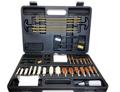 China Luxury 63 Piece Super Deluxe Universal Gun Care Kit Gun brush for sale