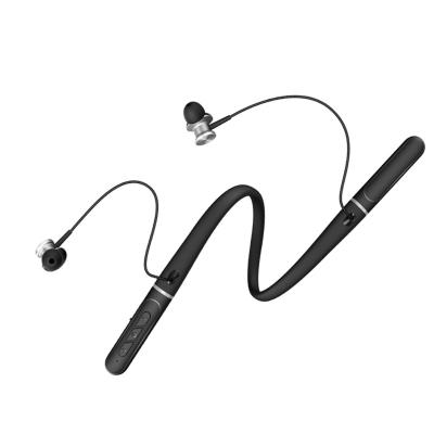 China In-Ear Hanging Wireless Neck Earbuds Waterproof Handsfree Headset BT Earphone Neckband Neckband Earbuds for sale