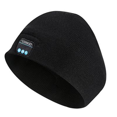 China Custom Headband Fashion One Knitted Wireless Music Beanie Hats Hat Smart Wireless Voice Call Songs for sale