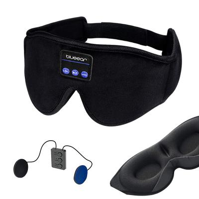 China 3d Blindfold Sleep Eye Cover BT 5.0 Radio Music Eye Cover With Ultrathin Stereo Speakers Sleep Headphones for sale