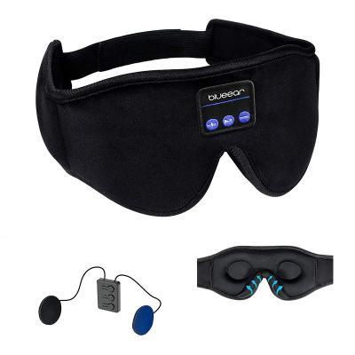 China Wholesale 3d BT Headband Washable Headband For Sleep Eye Cover With Sleep Headphones Music Eye Cover for sale