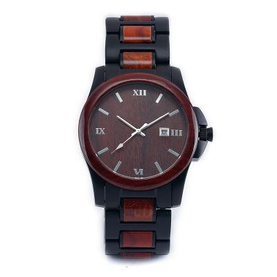 China Day / Date China Fashion Wooden Product Luxury Custom Wholesale Wooden Watch OEM for sale